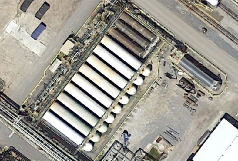 Chlorine Bullet Tanks - St. Gabriel, LA