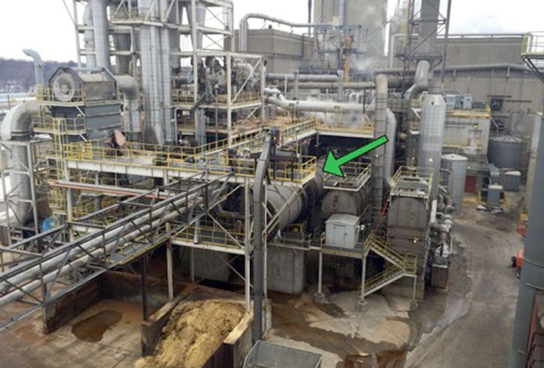 Food Processing Rotary Dryer 