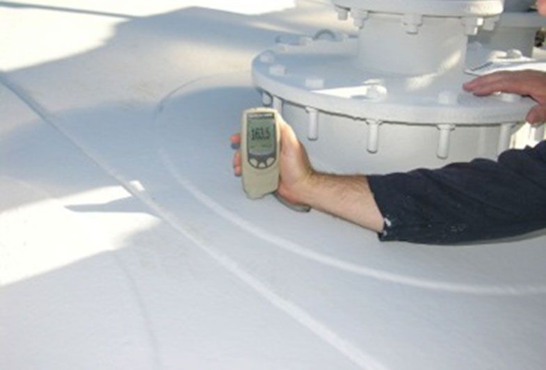 Oil Refinery Tank Roof